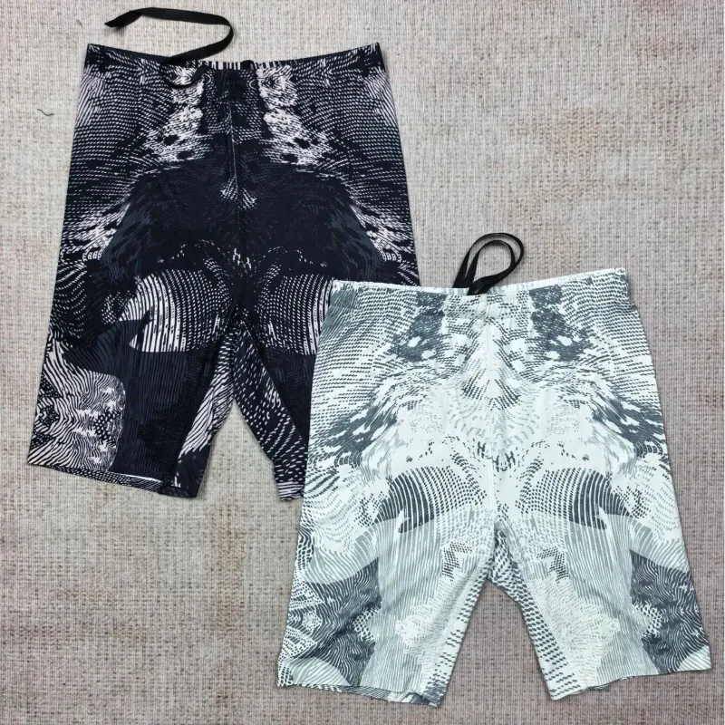 2026Quick-drying running marathon fitness sports five-point tight shorts seaside shorts M0003