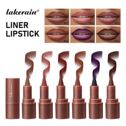 Waterproof Nude Lip Liner Brown Lip Pencil Contour Lipliner Pencil Waterproof Long Lasting Cosmetics Makeup Liners Tint Dark