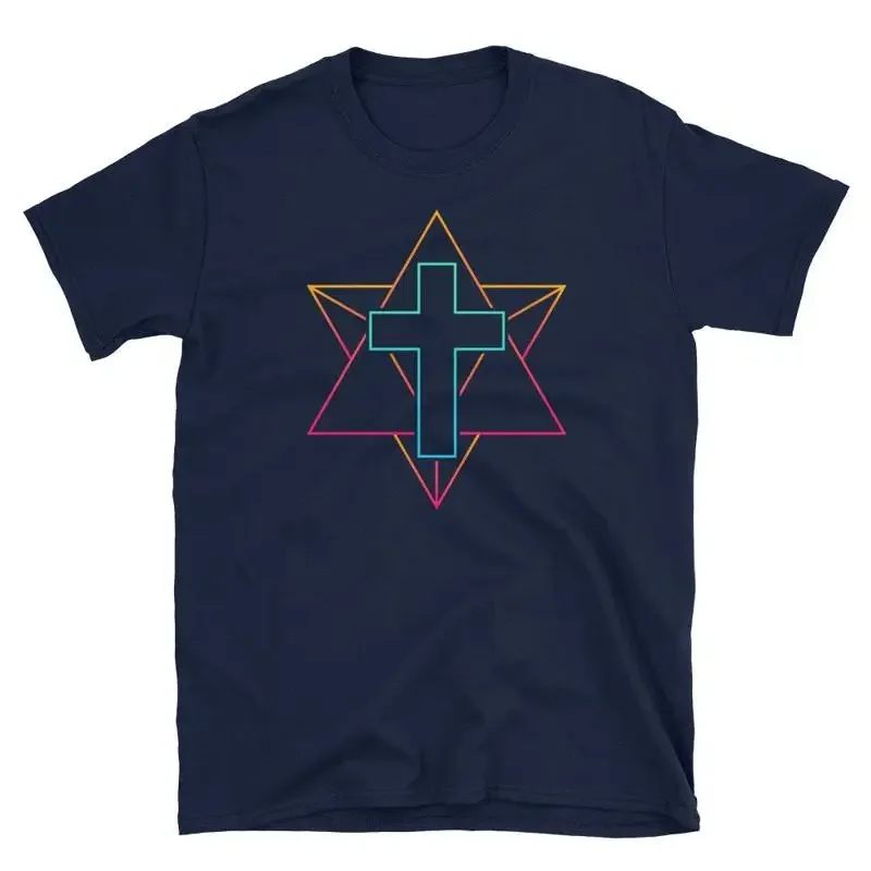 Sacred Geometry T Shirt Trippy Psychedelic Music Psychedelia Christian Cross