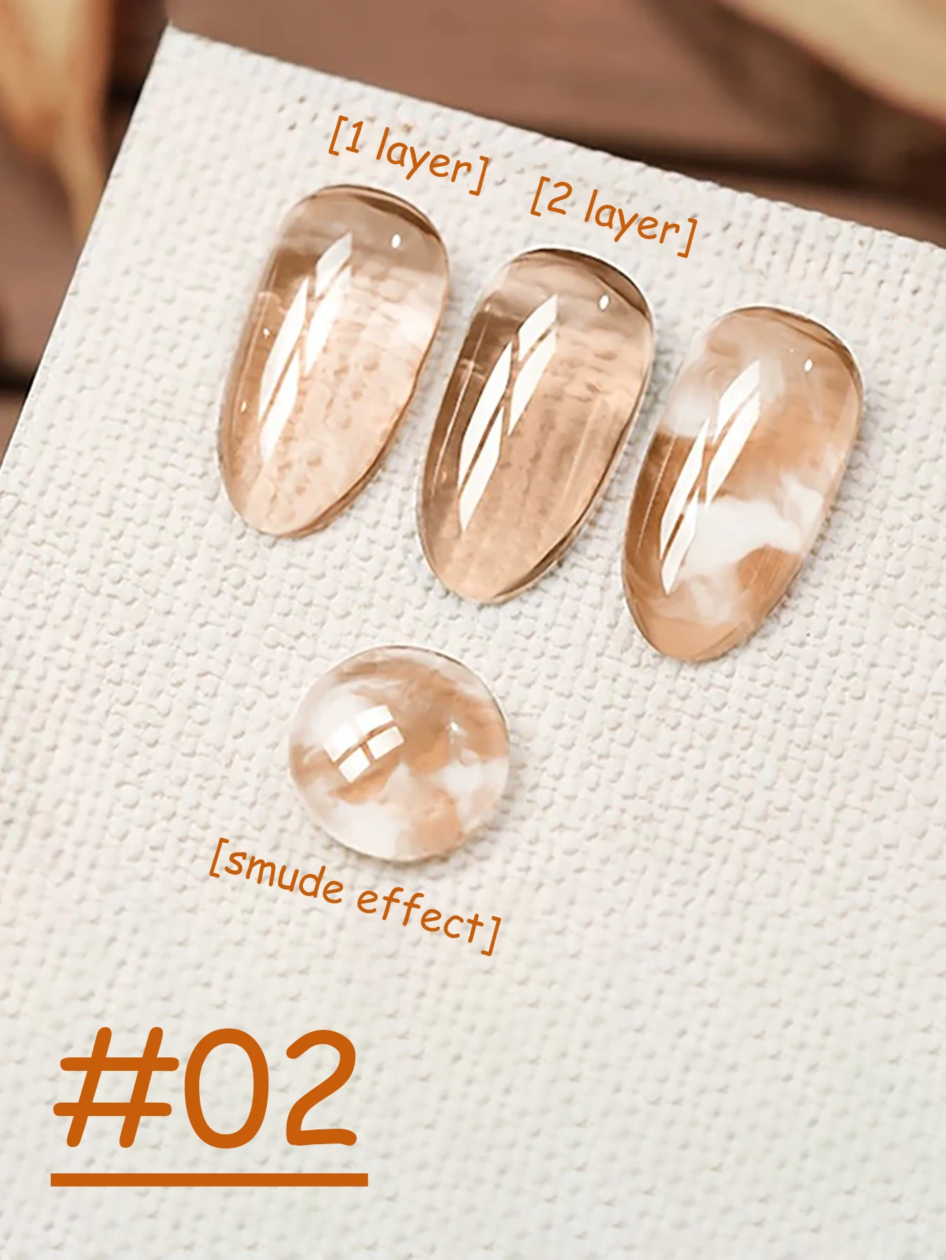 1-12 stücke WS Weihnachten Nagel Eis Transparent Schildkröte Bernstein Gel Nagellack Beliebte Bleaching Braun Orange Nagel Salon Nagel liefert – Detail 10