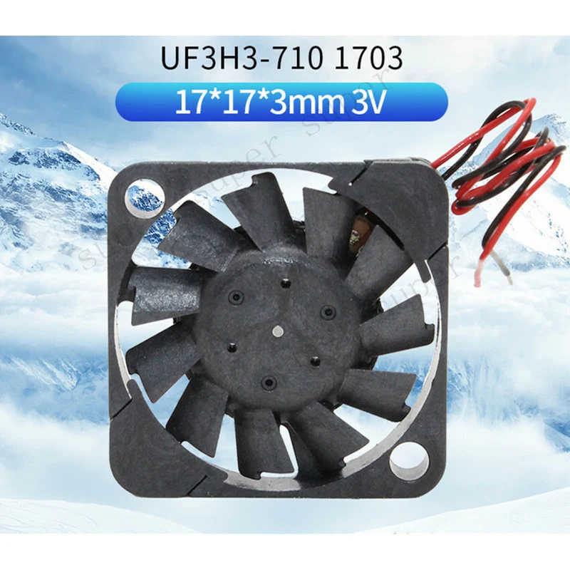 S+    SUNON UF3H3-710 Drone Fan 1703 5V 1.7cm Micro USB Quiet Cooling Fan