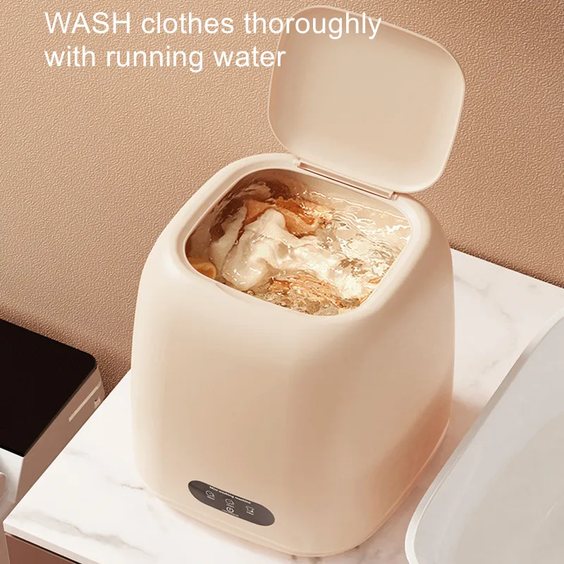 Portable Washing Machine, Mini Washer With Spin Dryer, 3 Modes Deep Cleaning, Household Washer Machine For Dorm, Rv, Camping