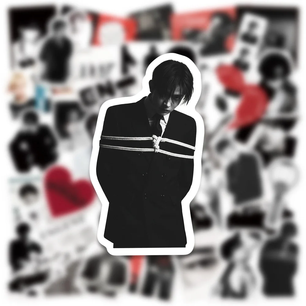 50 قطعة جديد KPOP-ENHYPEN كوريا هيسونغ جاي جيك سونغون جونغون ني-كي ألبوم صور صندوق أعمى المحمول ملصقات الظهر #1