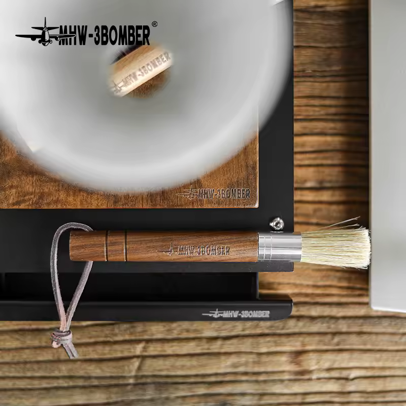 MHW-3BOMBER Coffee Grinder Cleaning Brush Dusting Espresso Brush Accessories for Home Barista Kitchen Tool Wood Handle & Natural Похожие на AliExpress