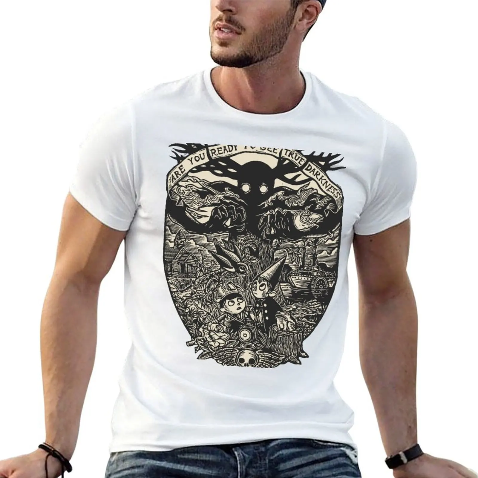 

TRUE DARKNESS T-Shirt printed t shirts for man anime tshirt t shirts for man graphic tees T-shirt