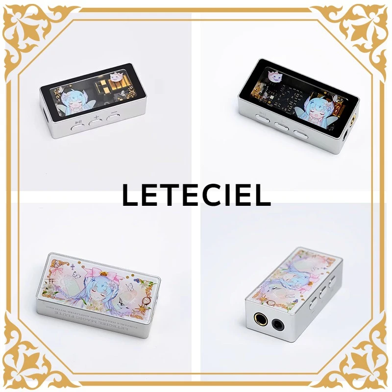 LETECIEL MAGIC FLUTE DAC Amplificador Portátil de Alta Fidelidad - Dongle de Audio con Chip 43198