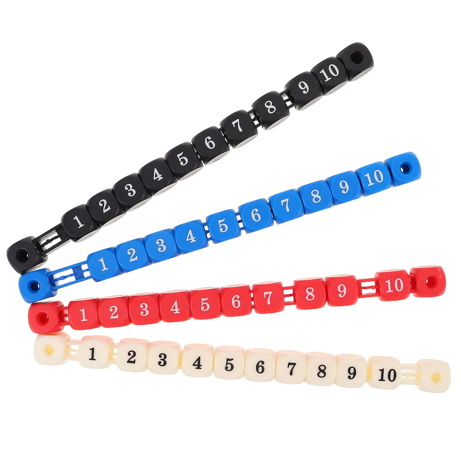 

4Pcs Table Football Score Counter Foosball Score Indicator Portable Reliable Plastic Construction Easy Read Numbers Dim Light