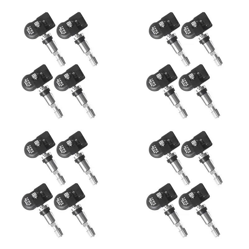 Unique 16Pc Programming MX Sensor TPMS Tire Pressure Monitor Sensor 315MHZ 433MHZ Universal 2 In 1 Repair Tool For-Autel Silver
