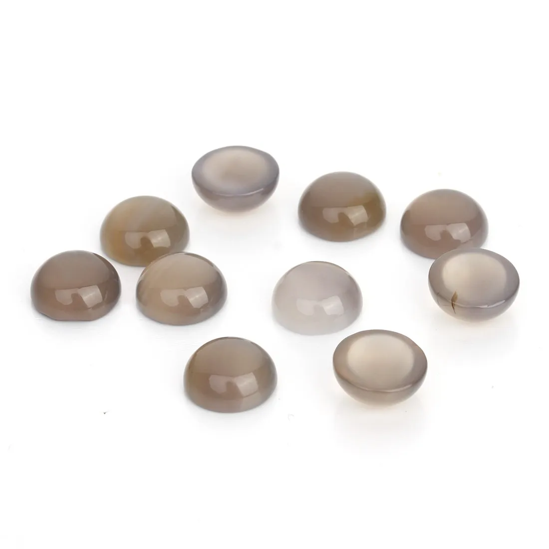10pcs Round Onyx Cabochons for DIY Jewellery Making