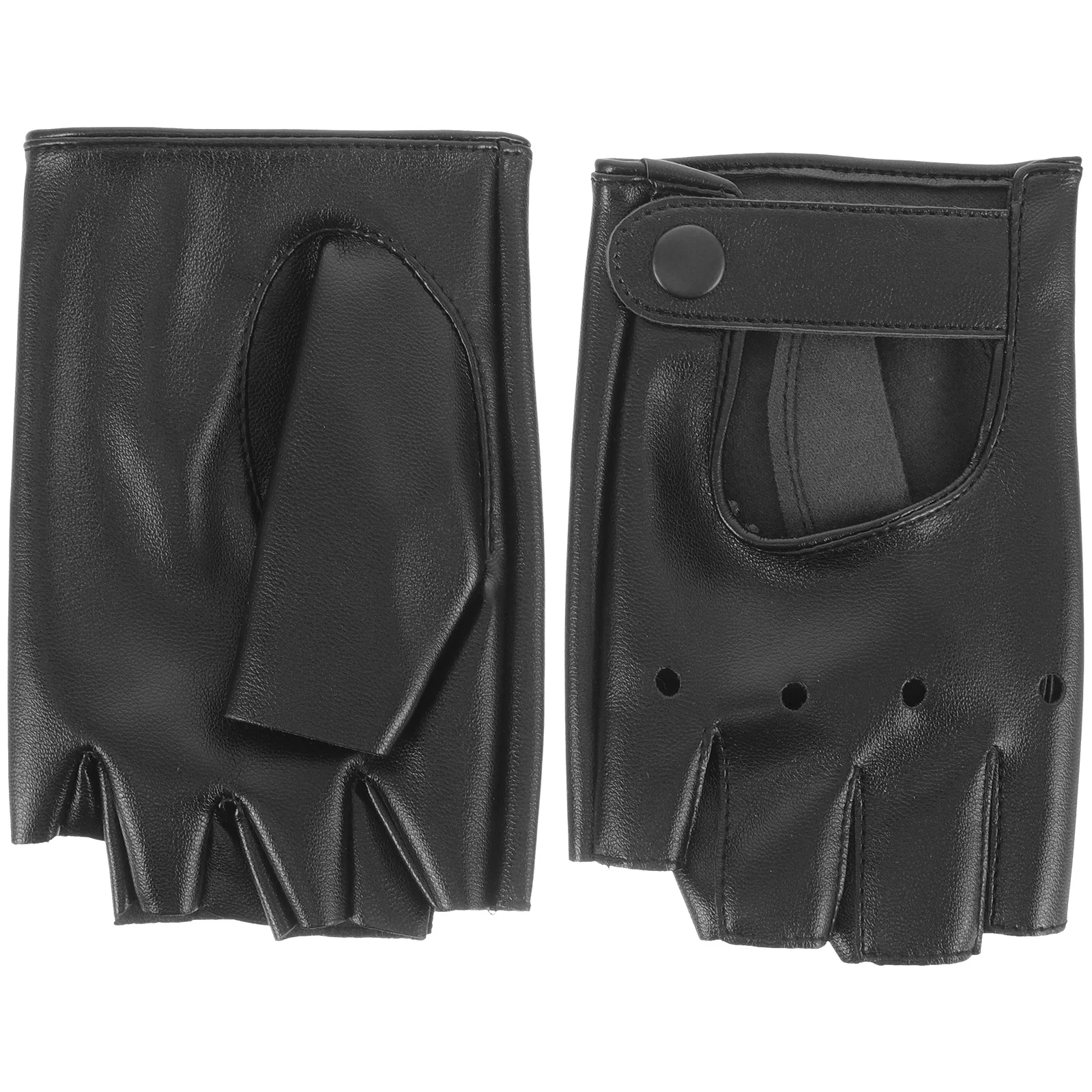 

1Pair Fingerless Gloves for Adults Lightweight Durable Breathable Outdoor Cycling Riding Fishing Gloves Outdoor Accessory