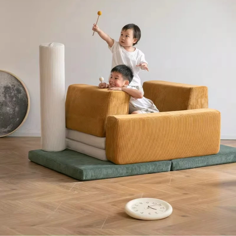 

Time machine sofa, removable and washable free combination module sofa multi-functional game building block sofa