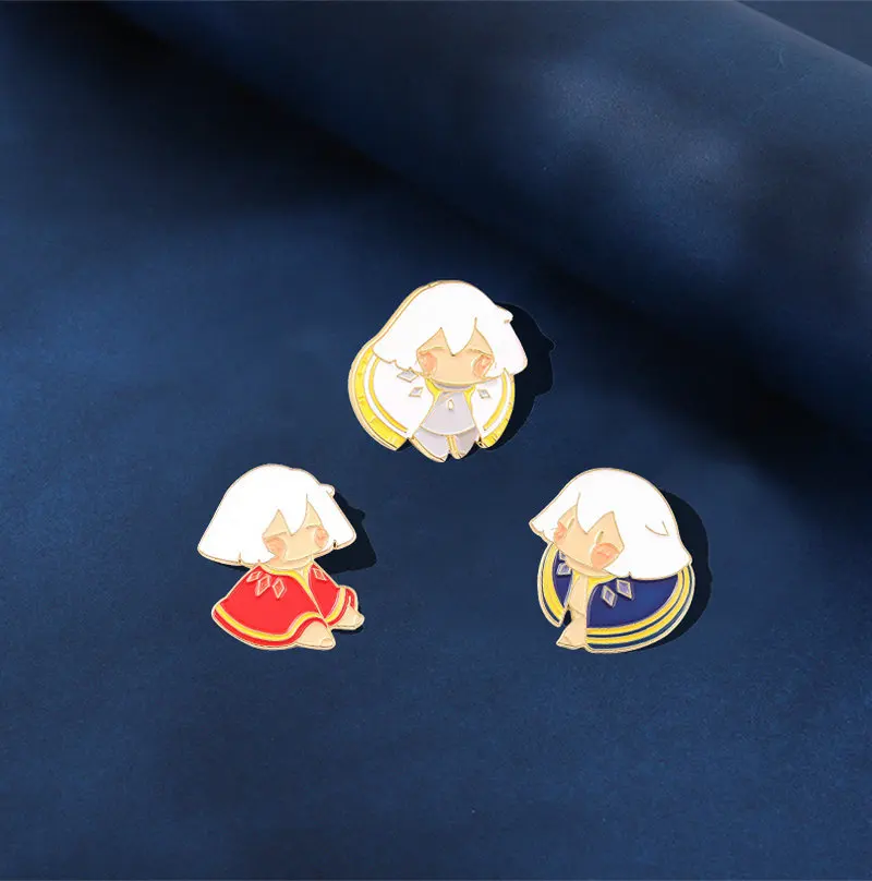 Épingles en émail léger pour enfants, 20 styles, personnages de jeu, broches personnalisées, badges à revers, bijoux de dessin animé mignon, cadeau pour GérSky