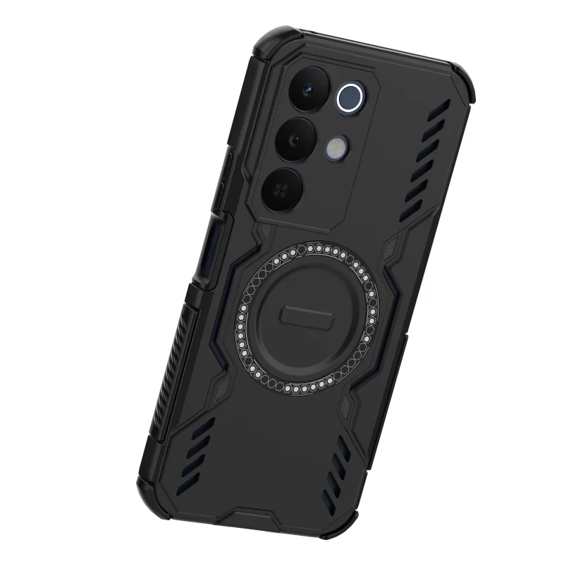 ل Realme 15X غطاء حافظة ممن لهم Realme 15X Capas للصدمات الهاتف الوفير الامتزاز شحن لاسلكي الخلفي ل Fundas Realme 15X