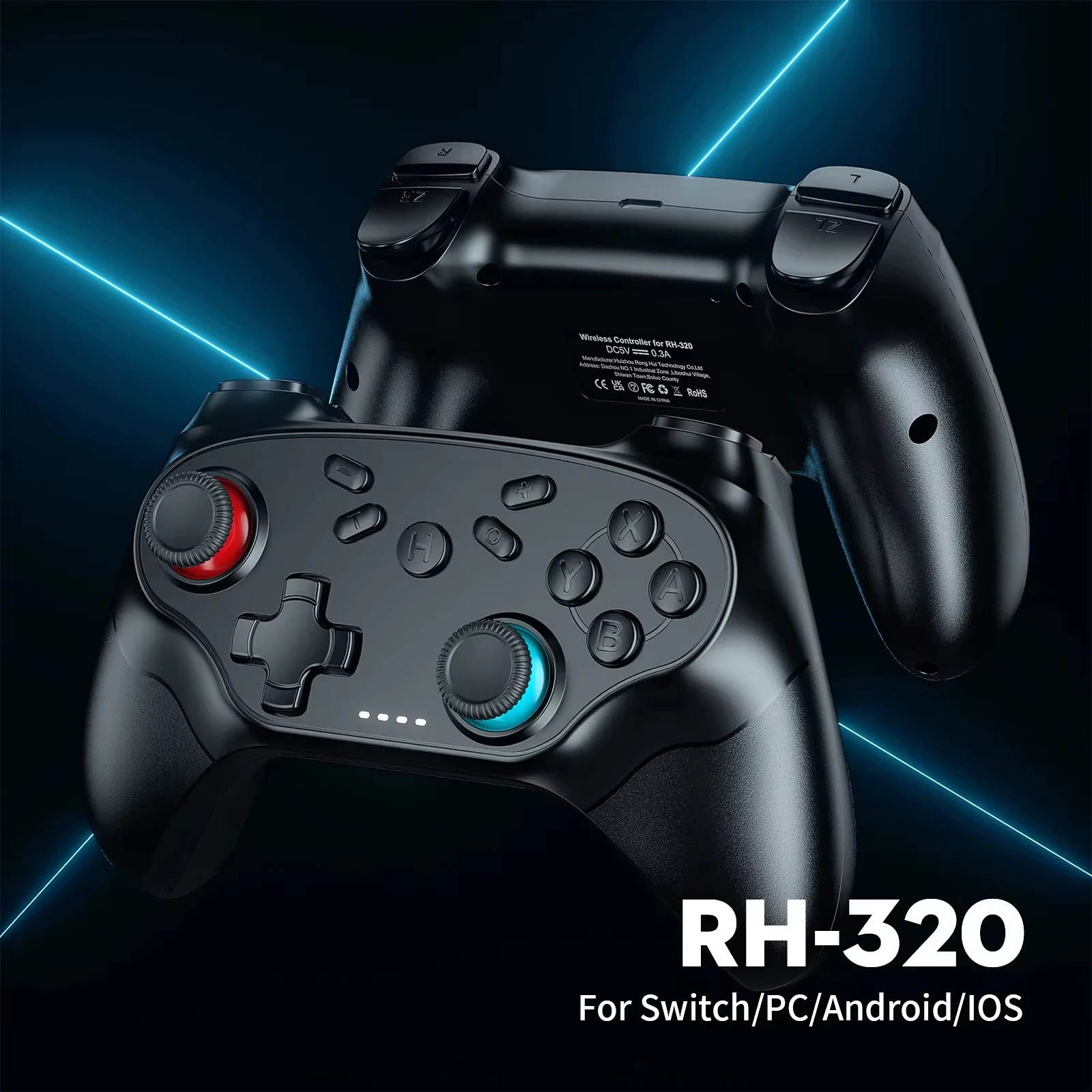 Mando inalámbrico para Switch/Pc/Ios/Android, controlador de juego Turbo, consola de Control de vibración, accesorios remotos