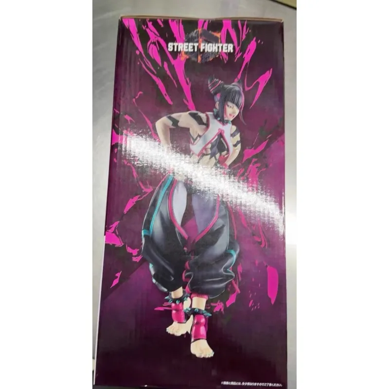 In Stock Bandai Streer Fighter 6 Blanka Juri Han A Model Toys Exquisite Figures Desktop Decoration Anime Characters Collection view 3