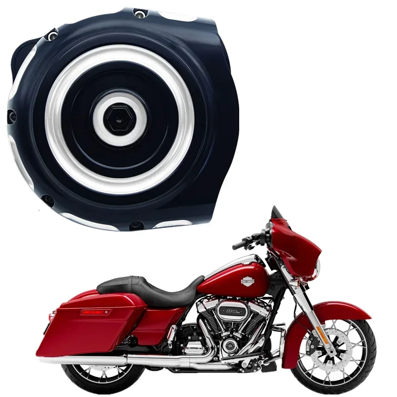 For Harley Sportster Road King Gliding Softtail Dyna Touring Street Glide Air Filter Cover Cleaner Filter Motorcycle CNC Crafts