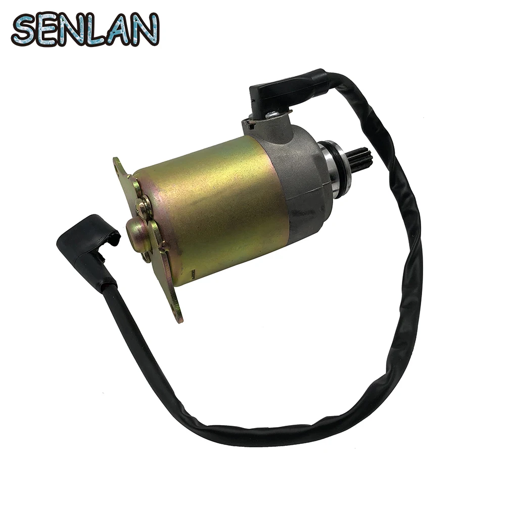 Motorcycle Starter Motor 9 Teeth For 125cc 150cc GY6 ATV Go Cart Moped Icebear Roketa Jonway