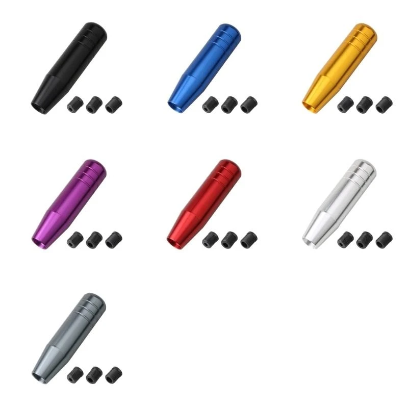 

Functional Aluminum Shifter Knob Simple Install Gear Knob Functional Metal Shifter Knob Perfect for Car Enthusiasts