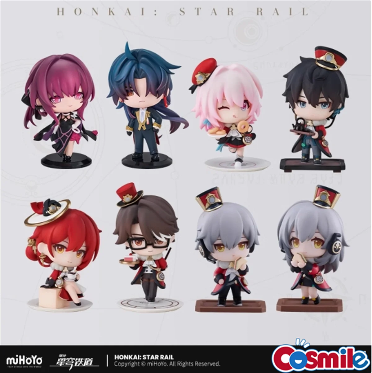 Cosmile Game Honkai: Star Rail the train welcome Action Figure Doll Toy Model Fit OB11 Statue Anime Cosplay Props Cute Lovely C