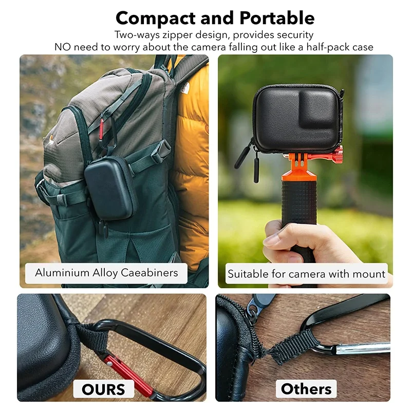 Silikonhülle für Insta360 Ace Pro 2, mit Objektivabdeckkappe, Mini-Tragetasche, Aufbewahrungstasche für Insta360 Ace Pro 2 Zubehör – Detail 6