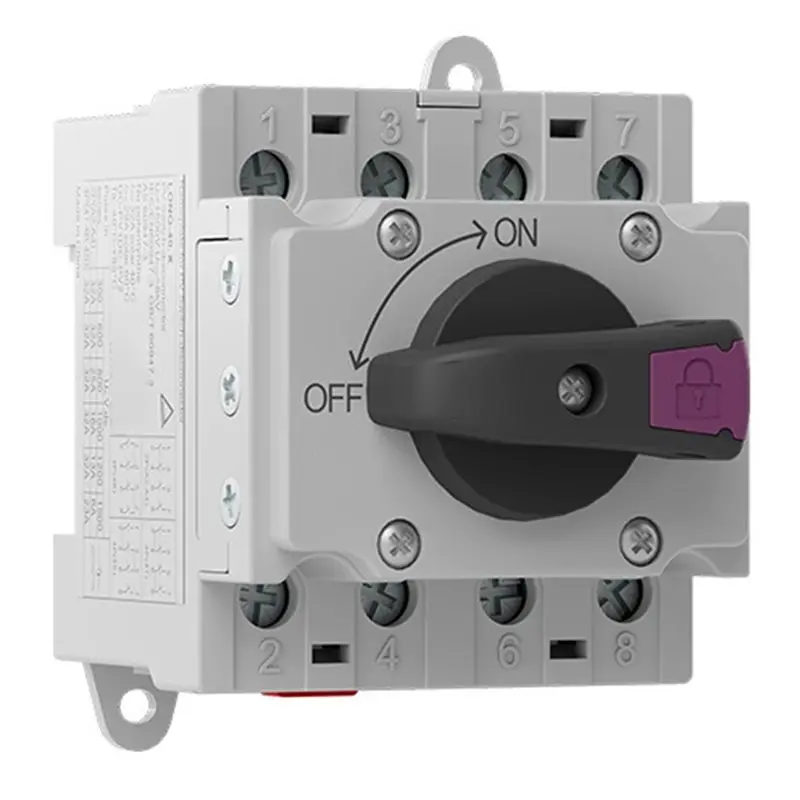 ABLN-Solar Disconnect Switch IP66 DC1200V 32A 4P Disconnect Switch Photovoltaic String Safety Breaker Safety And Reliability