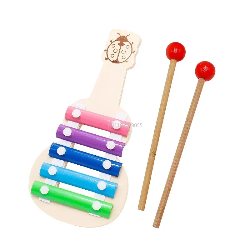 Baby Wooden Xylophone Toys Infant Musical Instrument for Preschool Children Early Learning Educational Toy Kids Montessori Games