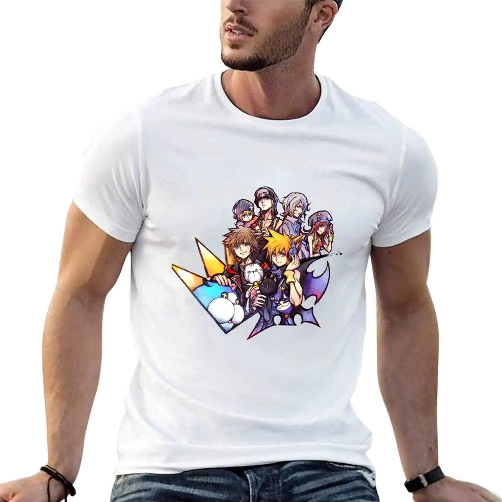 KH x Twewy Mashup T-Shirt Trendy Print Short Sleeve T-Shirt