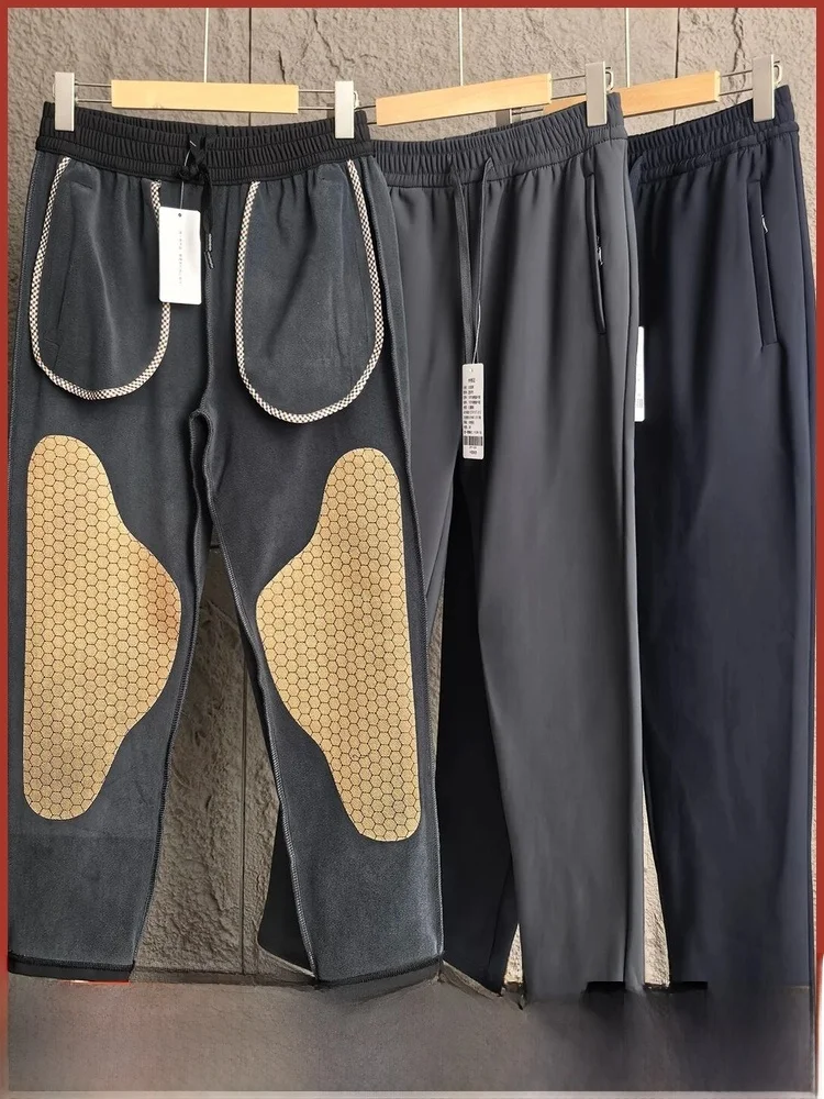 

aphene Technology Heat Retention Men's Outdoor Windproof Waterproof Fce Lined Straight Leg Casual Trousers