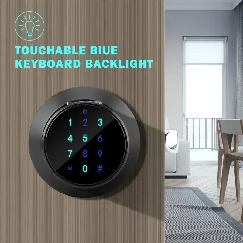 Keyless Smart Door Lock Biometric Touch Keypad Electronic Entry Knob Deadbolt