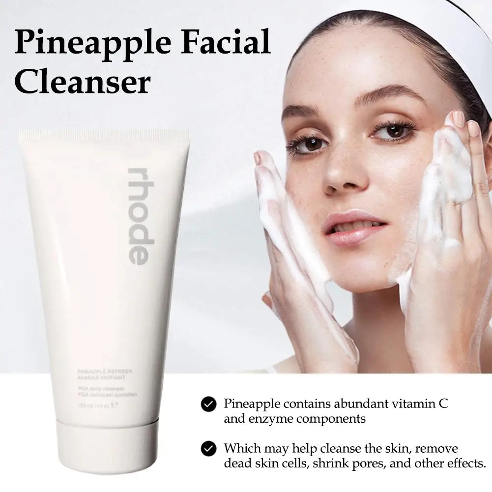 1pcs Facial Cleanser Effective Acne Removal 150ml Oil Control Shrink Pores Face Cleanser Remove Dark Spots Pimples Exfoliating