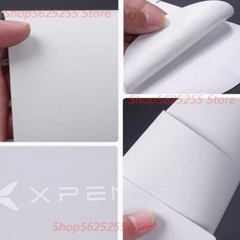 For XPeng Xiao Peng G9 2024 Car Door Sill Plate Threshold Plate Leather Protective Car Interior Decoration Modificed Accessories