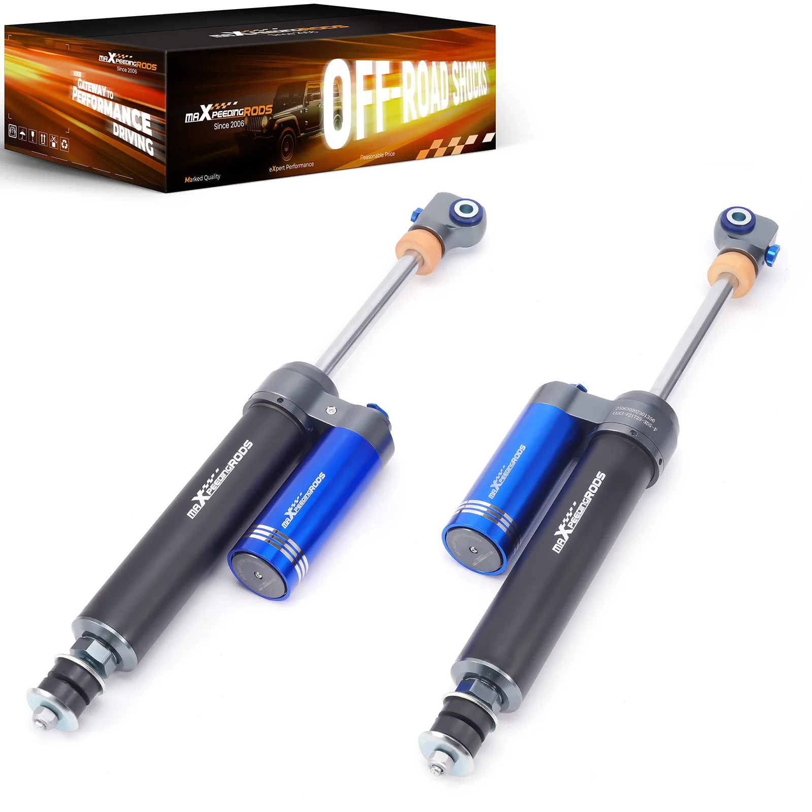 

Передние внедорожные амортизаторы Coilover с дистанционным резервуаром 2-3,5 дюйма для Ford F250 F350 4WD 2017-2025 F450 F550 2017-2019 ВСЕ