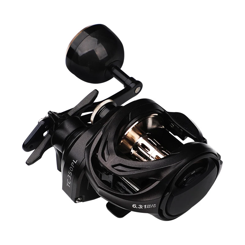 

Offshore Fishing 9+1BB Fishing Reel 6.3:1 Gear Ratio Carbon Fishing Reel Alarm Bait Casting Reels for Snake Head Grouper