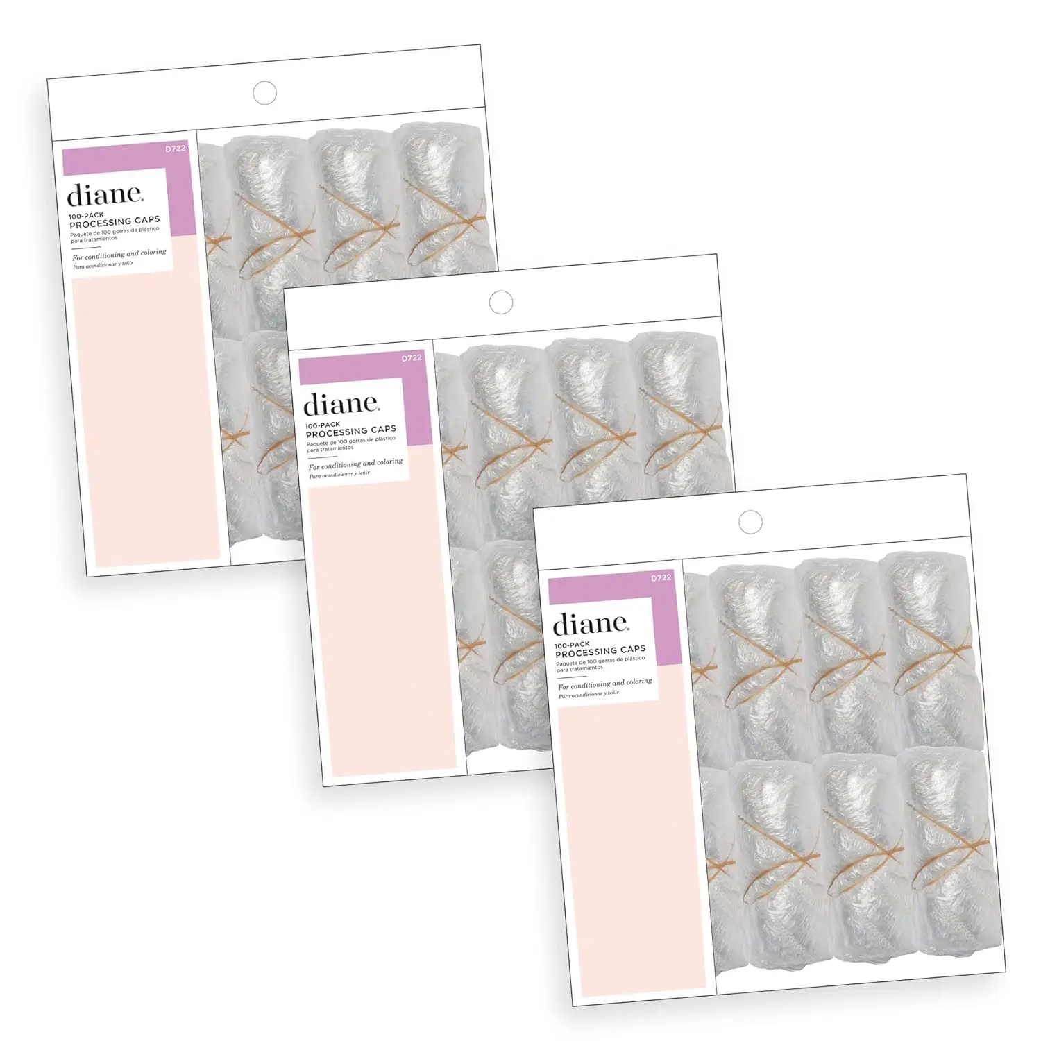 

Disposable Clear Hair Caps for Salon, DIY Conditioning, Dyeing & Hair Treatments (300 Pack)