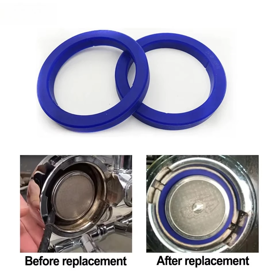 Coffee Machines E61 Silicone Group Gasket 8.5mm Group Head Kit for Gaggia Coffee Machines O-Ring Gasket Leak-Proof Seal