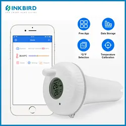 INKBIRD Floating Pool termometro Indoor Outdoor Bluetooth-compatibile Monitor della temperatura dell'acqua per acquario vasca idromassaggio