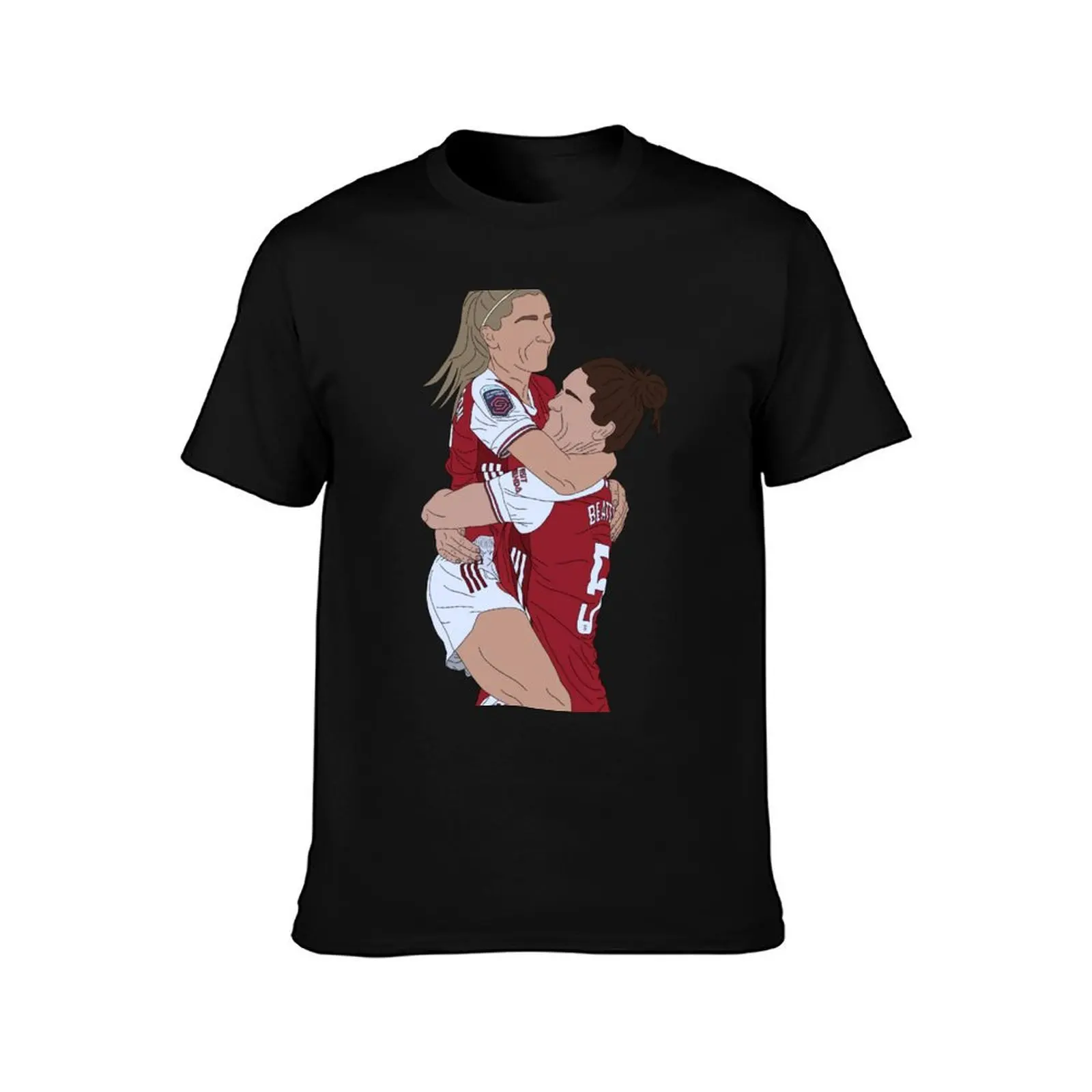 Jennifer Beattie and Leah Williamson T-Shirt Louboutins cute tops summer shirt football t shirt mens plain t shirts