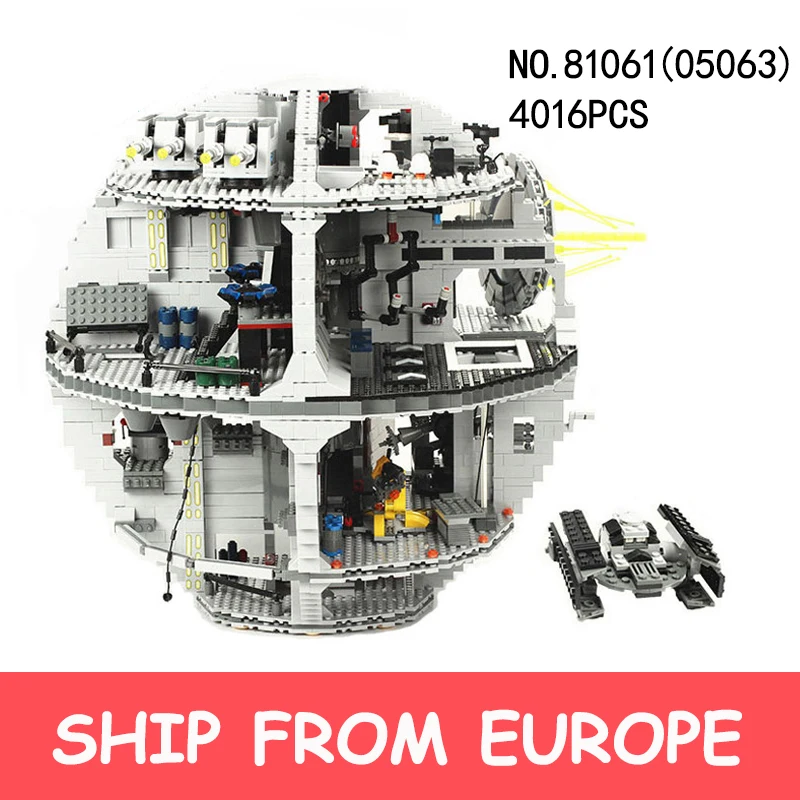 With 25 MINI Figures DS-1 Platform Death Star Plan Great Ultimate Weapon Compatible 75159 19013 Building Blocks Bricks Toy Gift