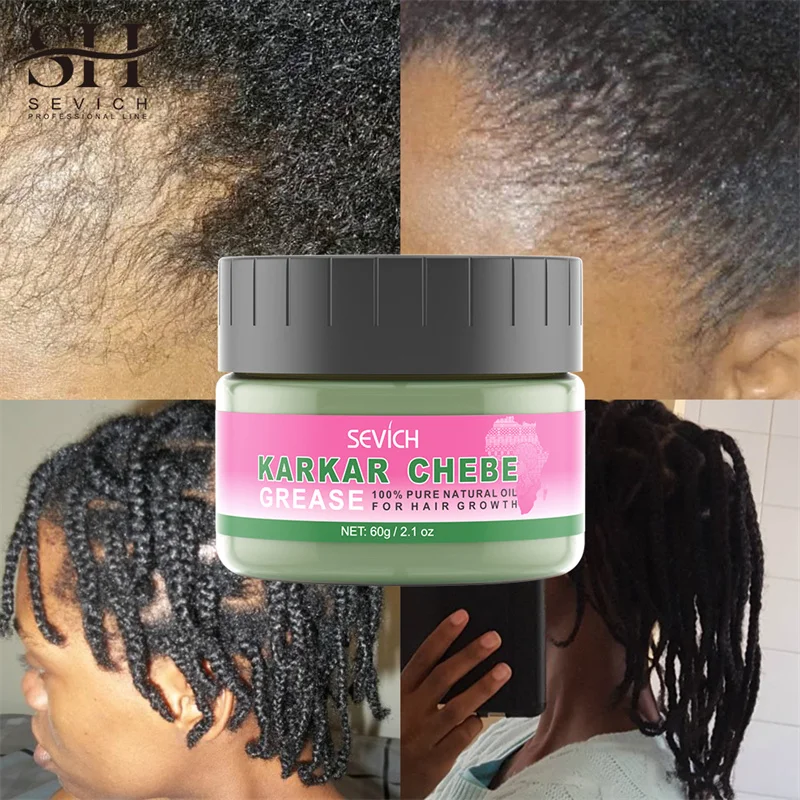 60g KARKAR Hair Butter for Hair Growth Chebe Oil Prevention Hair Loss Strengthening Hair Repair Damaged For All Hair Types