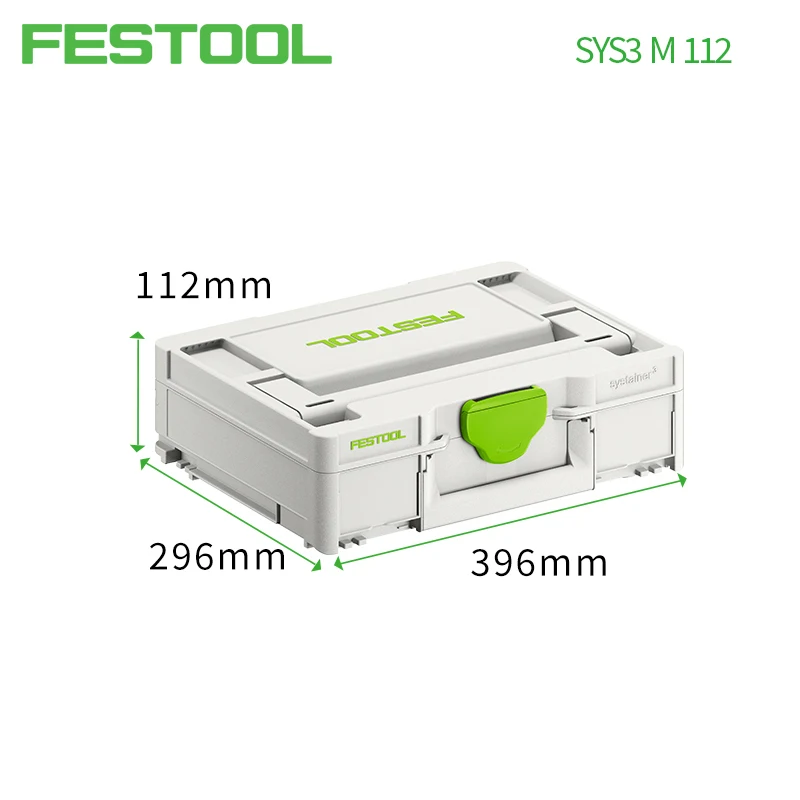 FESTOOL Systainer Port Multifunctional Car Household Hardware Accessories Storage Box MINI-Systainer SYS-MINI 1 TL TRA SYS3 M112