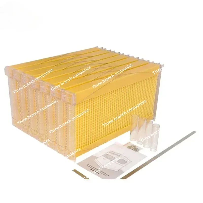 

Automatic Self-Flowing Honey 7 Bee Hive Frames Set Apiculture Equipment Auto Flows Honey Beehive