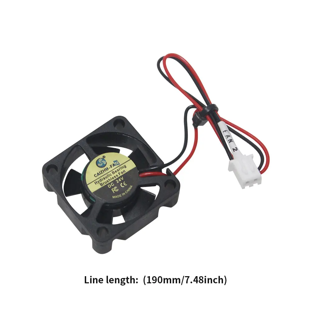 Raspberry Pie Impressora 3D Ventilador de Refrigeração, DIY Reprap Blower para Voron 0.2, DC 24V, sem escova, 10000rpm, Cooler, 3010