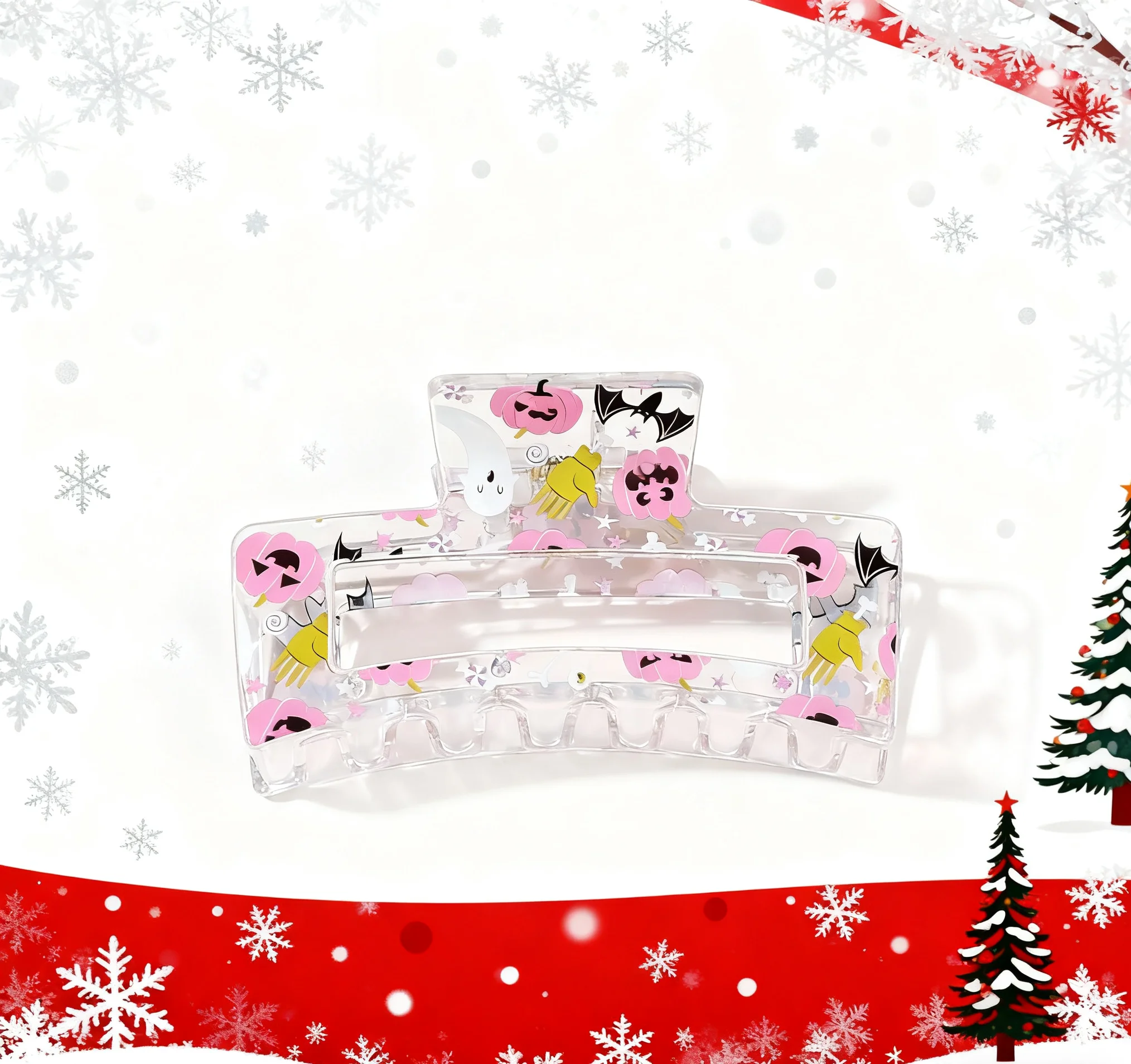 4pc Halloween Hair Claw Clip For Women For Women For Vacation Outfits Woman