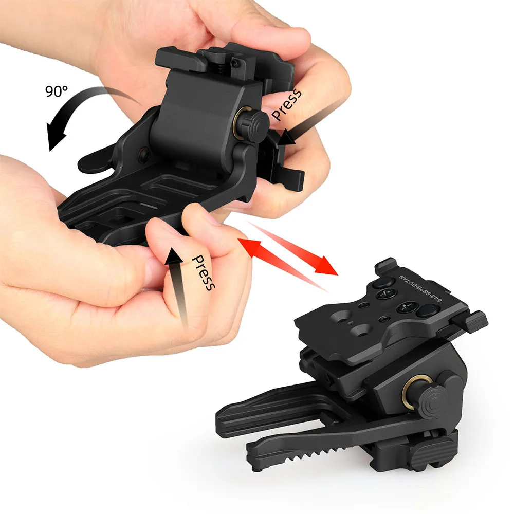 

PPT Hunting Metal NVG Mount Bracket Holder For PVS18 PVS14 Goggle gs24-0258