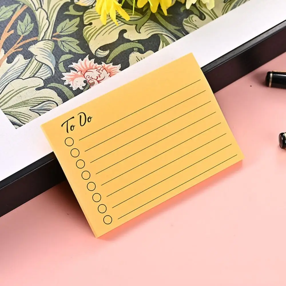 Scrapbooking Sticky Notes Studying Planning Self Discipline Checklist Notepad Creative 8 Colors Timetable Notepad