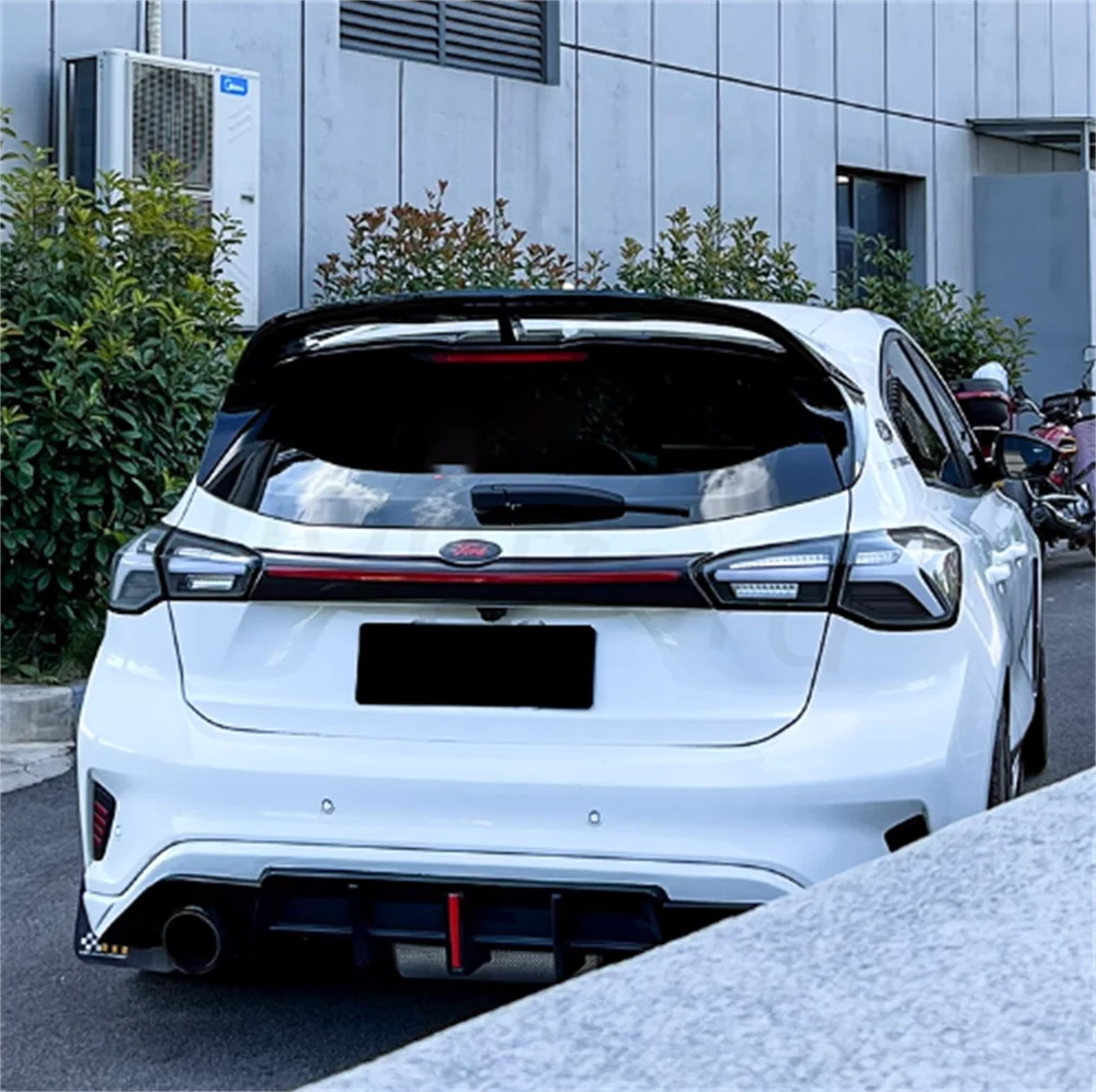 

High Quality Car Rear Trunk Spoiler Lip Boot Wing Lip For Ford For Focus Mk4 Wagon / Estate 2019 2020 2021 Rear Roof Lip Spoiler