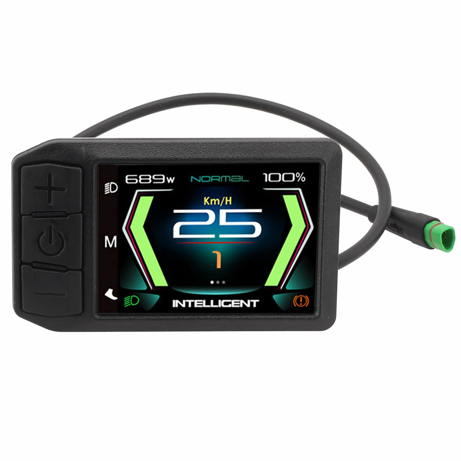 

Дисплей средней скорости Дисплей 600C Полноцветный ЖК-дисплей Поддержка нескольких языков Остаточное напряжение в реальном времени