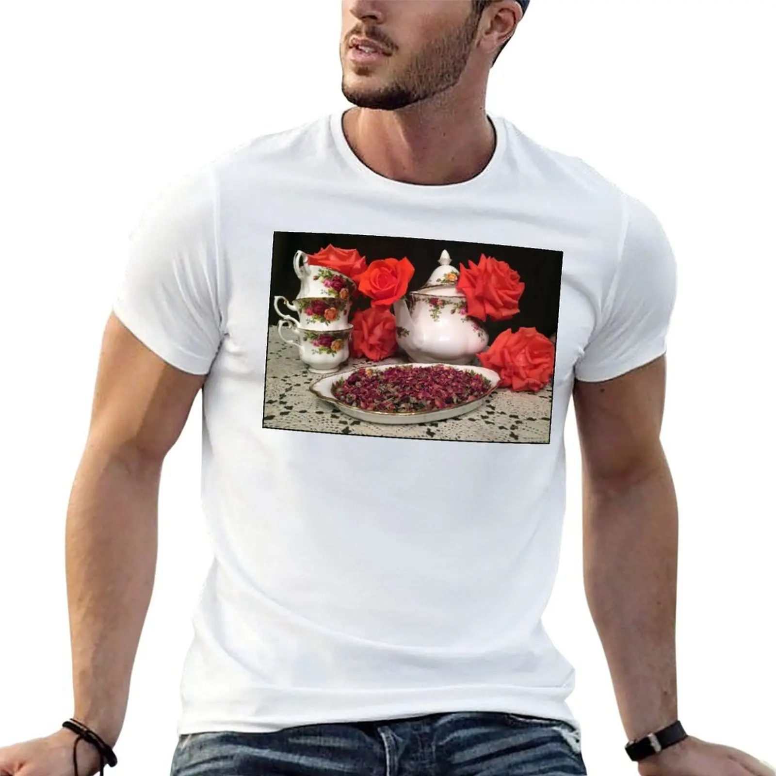

Old Country Roses Set T-Shirt t shirt for man 100 percent cotton t shirts for man cotton T-Shirt