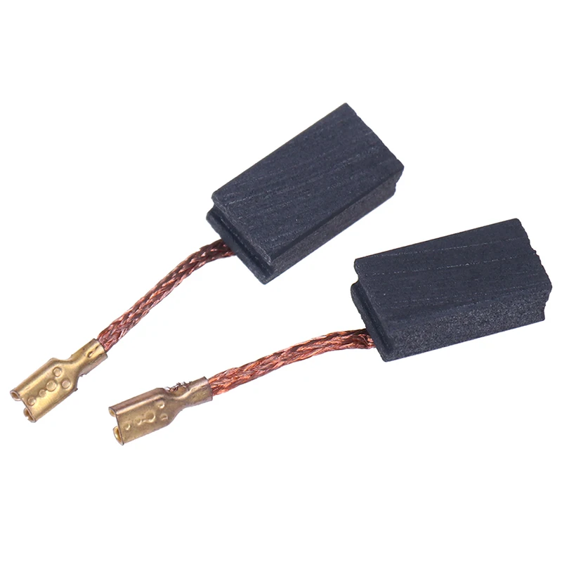 2pcs/lot Angle Grinder Carbon Brush Angle Grinder Replacement Spare Parts Carbon Brushes 6mm x 9mm x 15mm