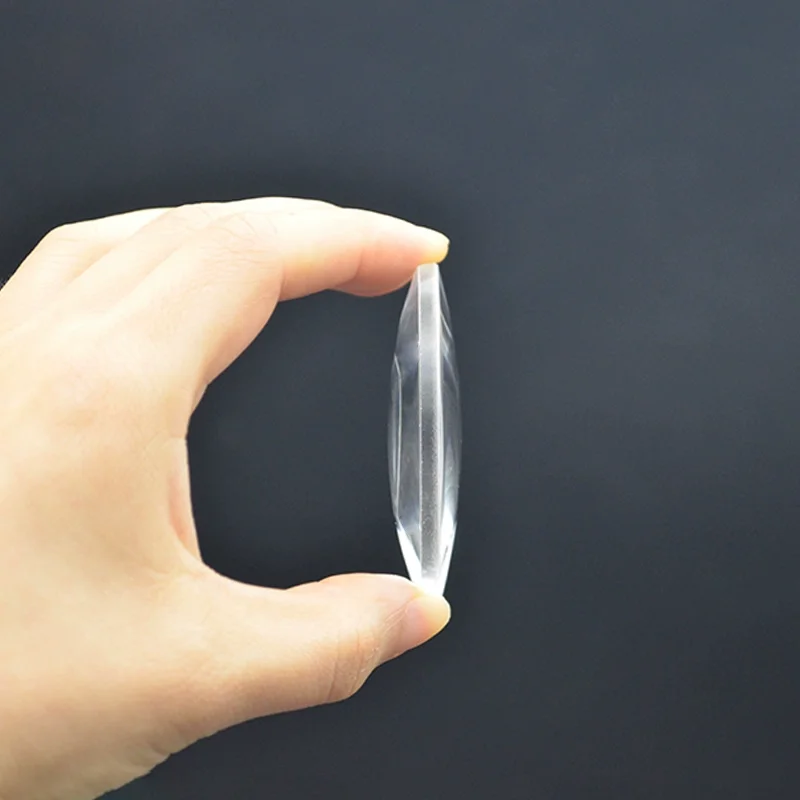 Biconvex-ダブル凸レンズ、フォーカスサイトレンズ、ステージLEDランプ、コーティングラボ機器、直径50mm、52mm、58mm、71mm、72mm、75mm、90mm